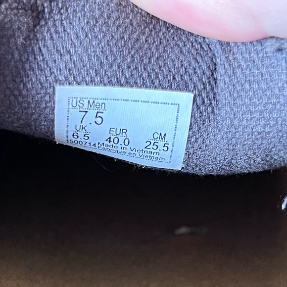 Men’s Van Skate Slip On Raven/Black Skate Shoes size 7.5. - Picture 3 of 17